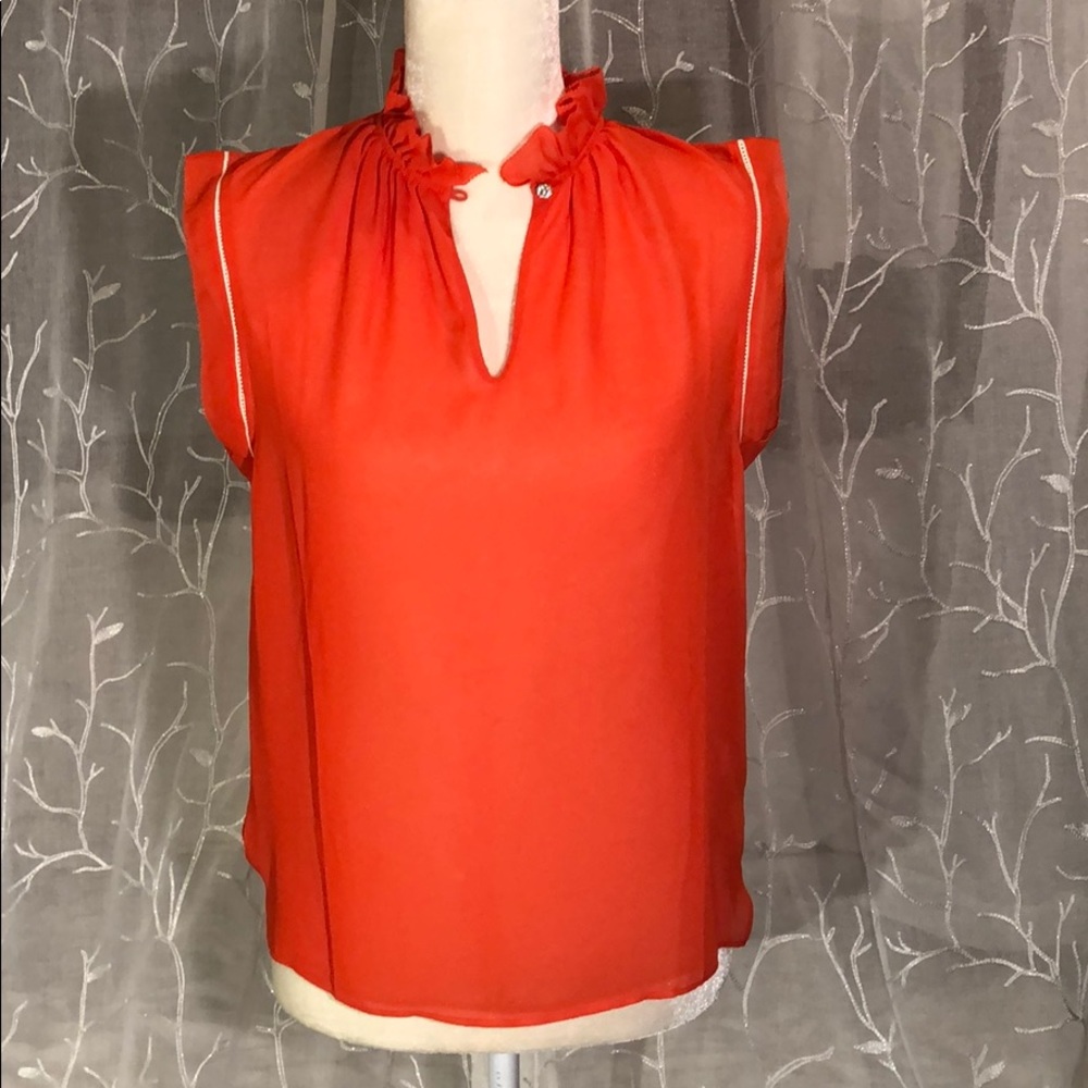 ALEX+ALEX • ruffle collar top